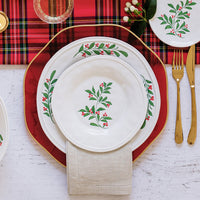 Aria Holiday Salad Plate
