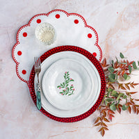Aria Holiday Salad Plate