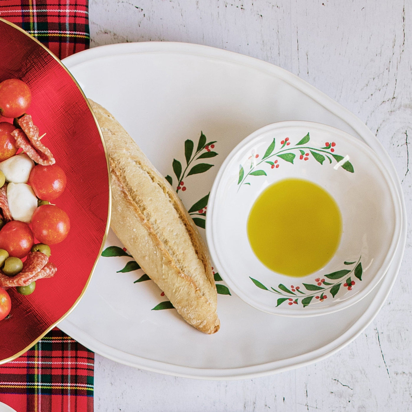 Aria Holiday Cereal Bowl