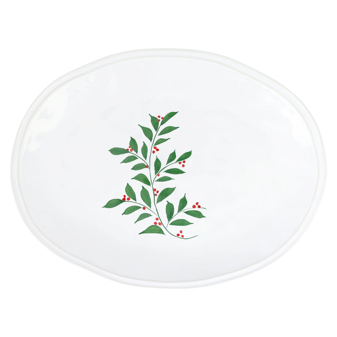 Aria Holiday Oval Platter