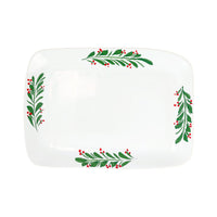 Aria Holiday Rectangular Platter