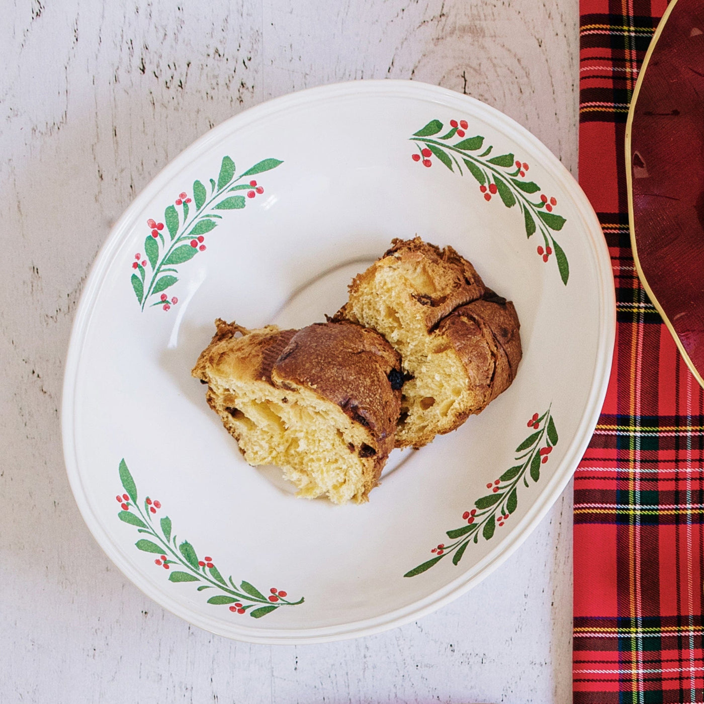 Aria Holiday Shallow Oval Bowl