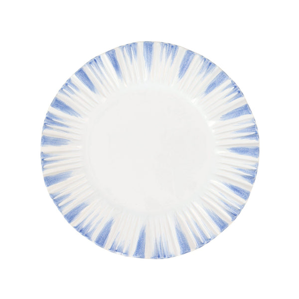 Bari Blue and White American Dinner Plate