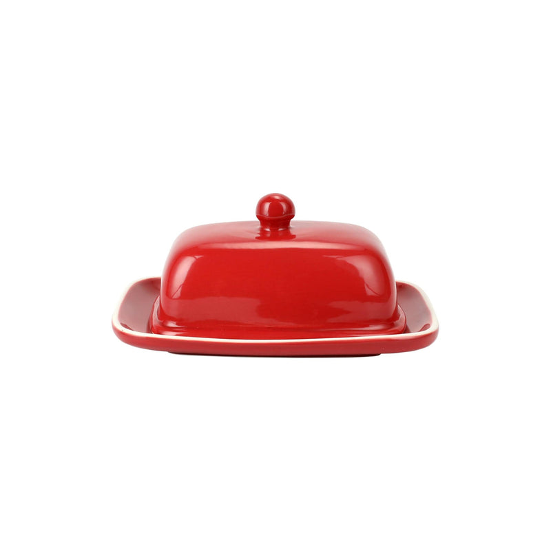 Chroma Red Butter Dish