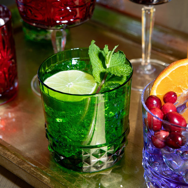 Deco Green Short Tumbler