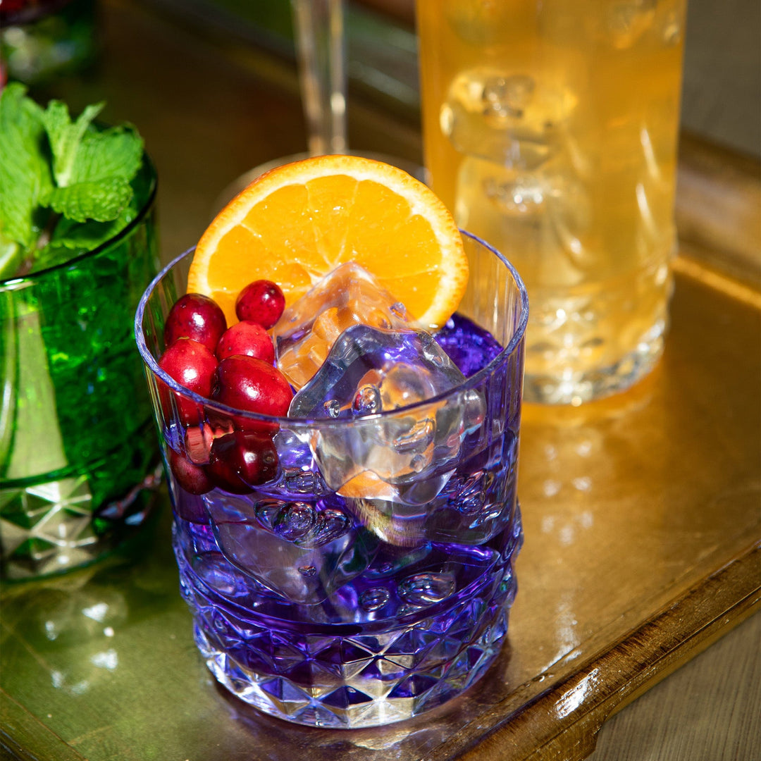 Deco Purple Short Tumbler