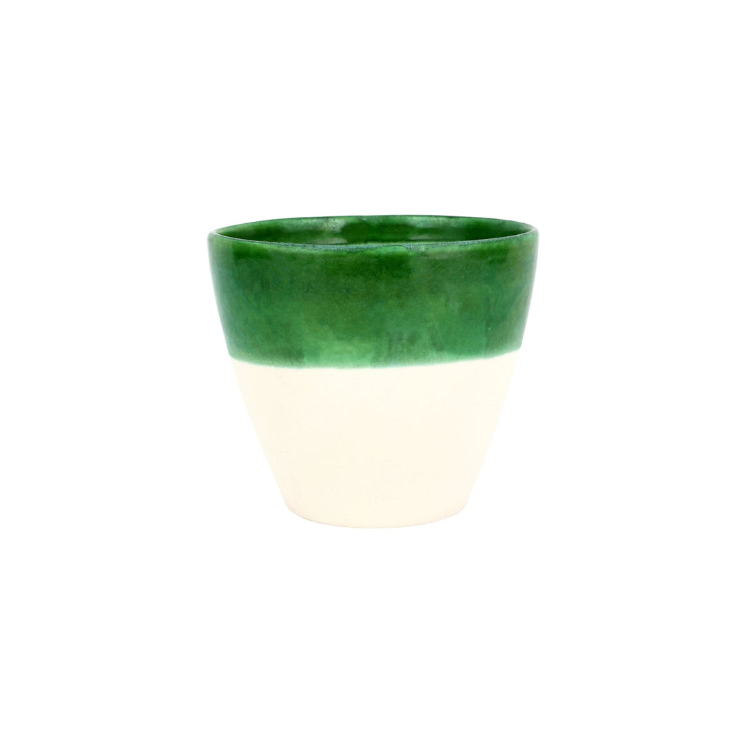 Viva Garden Green Reactive Medium Cachepot