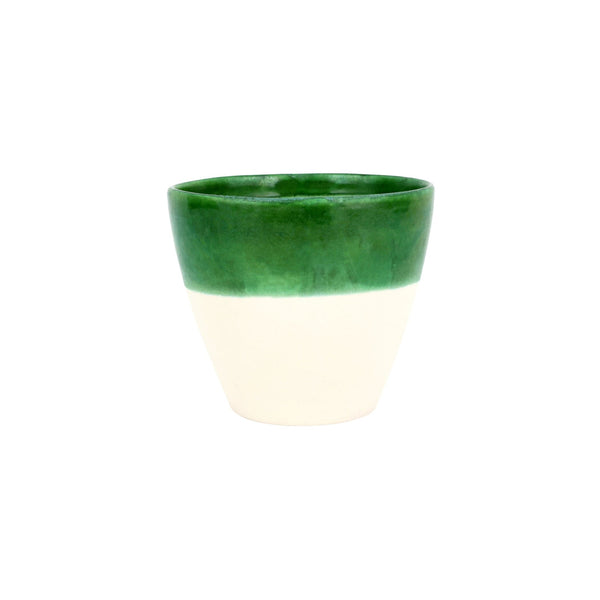 Viva Garden Green Reactive Medium Cachepot