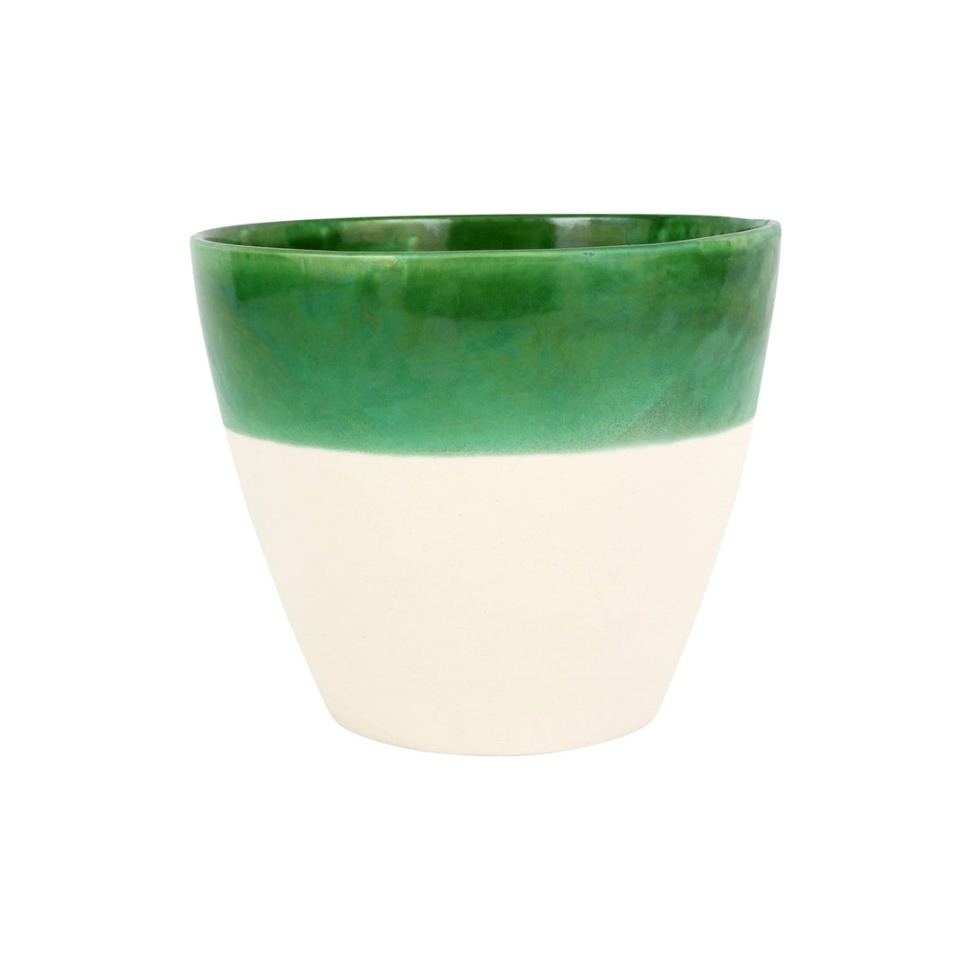 Viva Garden Green Reactive Large Cachepot