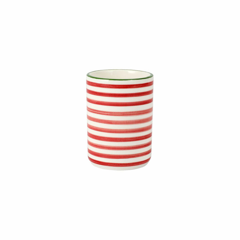 Mistletoe Stripe Cup
