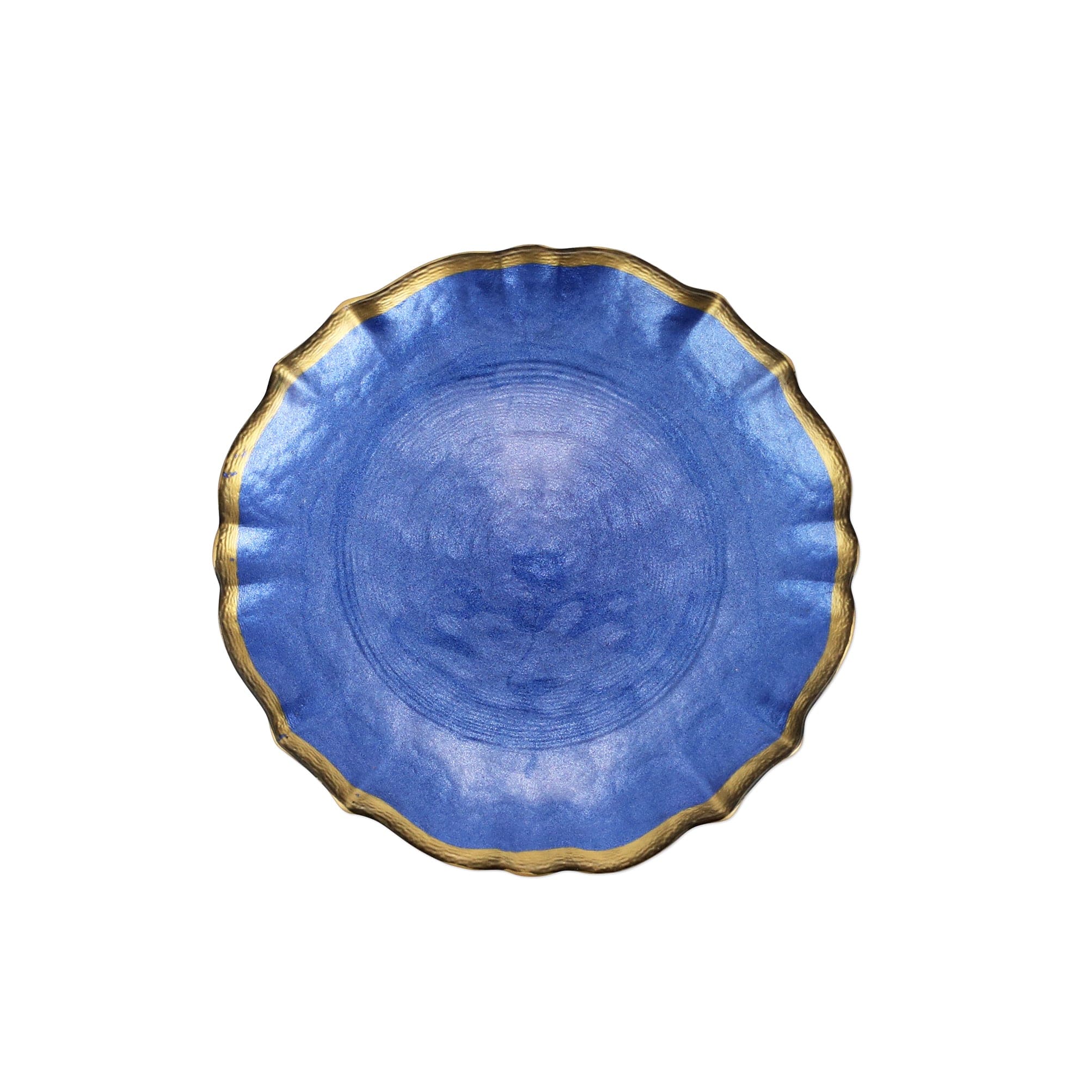 Baroque Glass Cocktail Plate – VIETRI