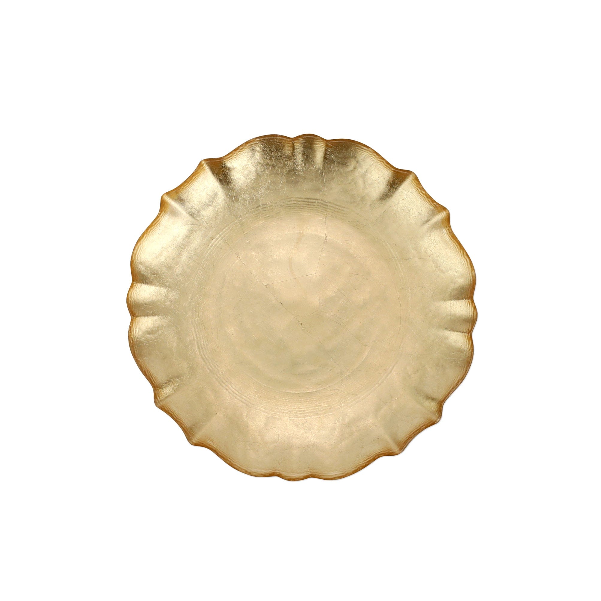 Baroque Glass Cocktail Plate – VIETRI