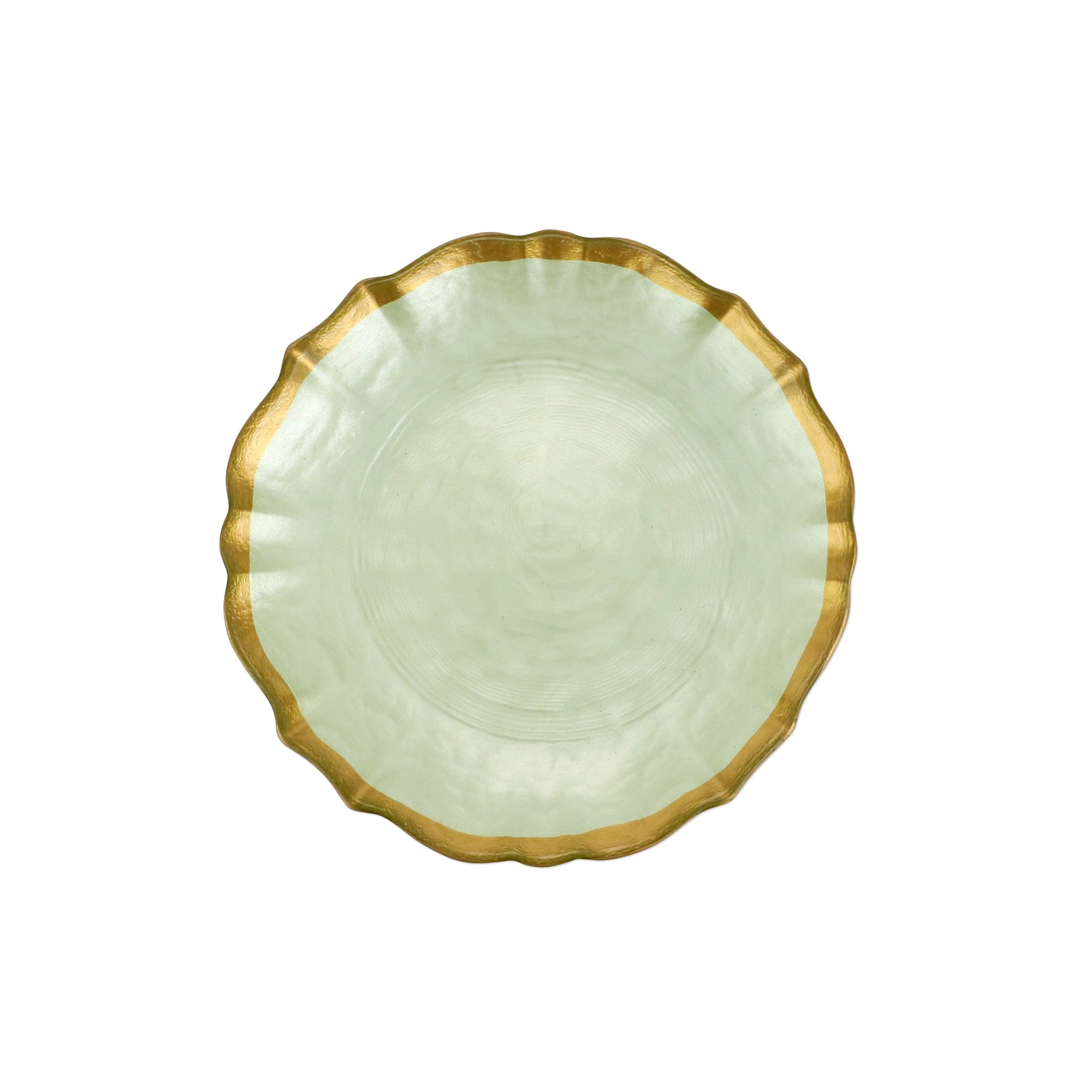 Baroque Glass Cocktail Plate – VIETRI