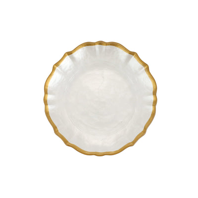 Baroque Glass Cocktail Plate