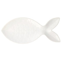 Santorini Large White Figural Fish Platter
