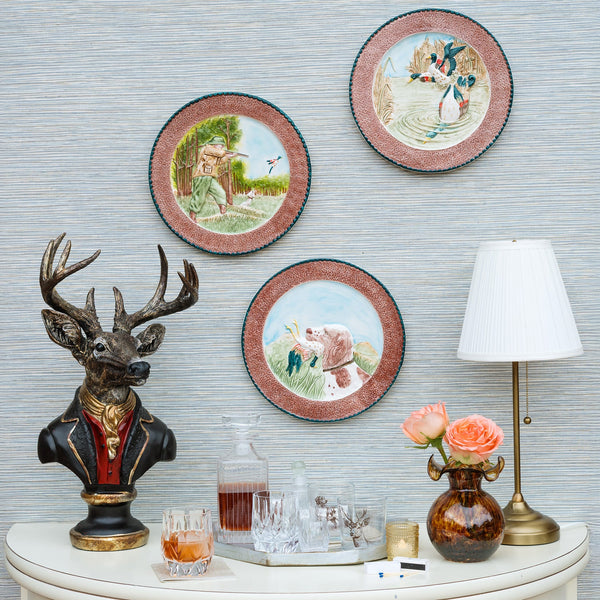 Wildlife Mallards Swimming Wall Plate