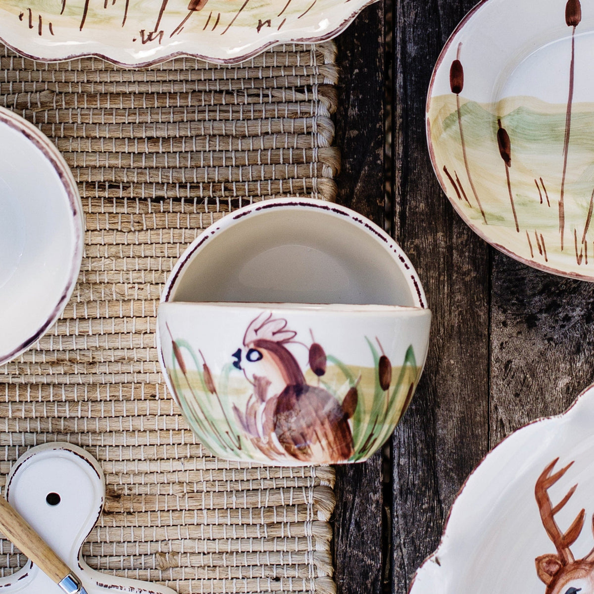 Wildlife Quail Cereal Bowl