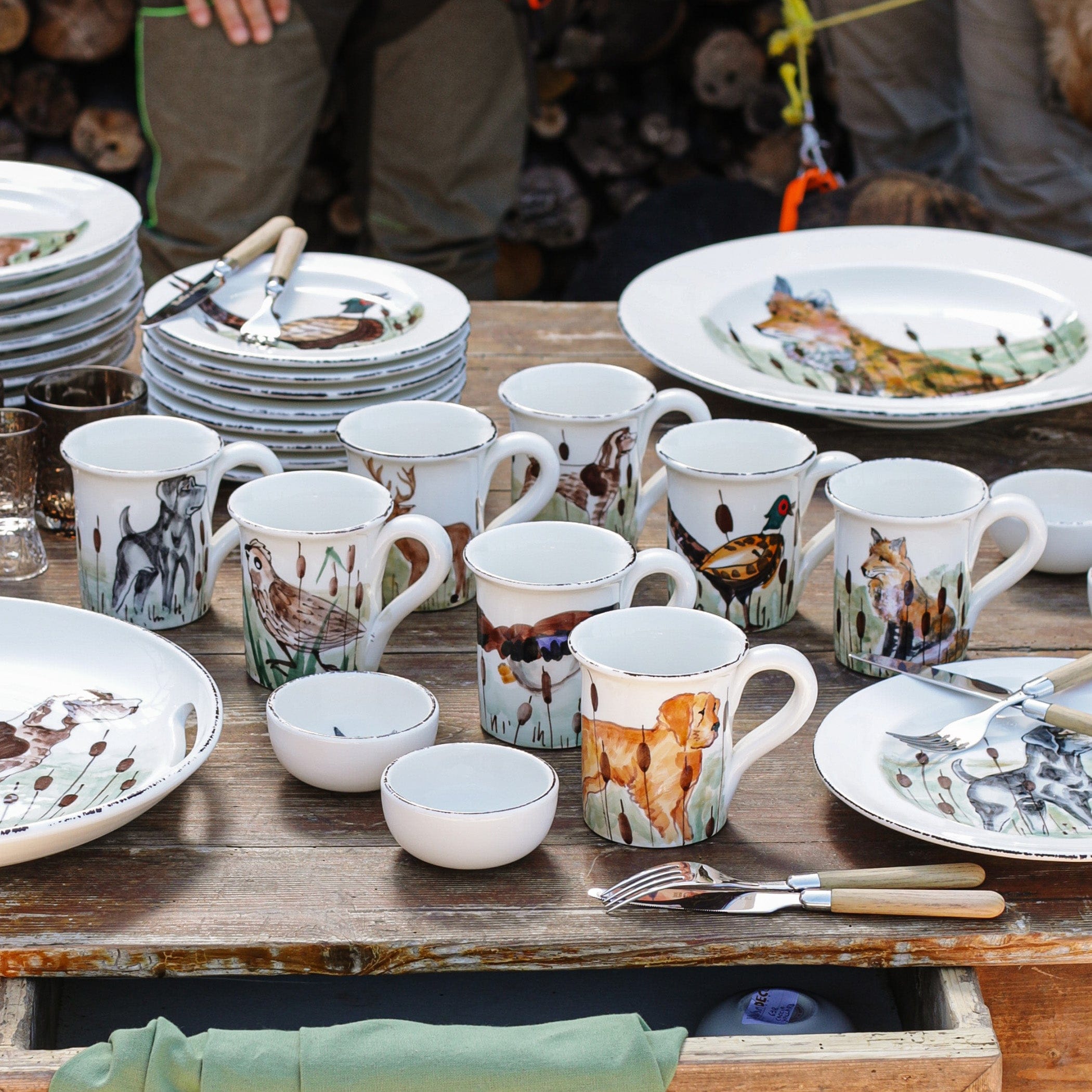 Wildlife Assorted Mugs - Set of 8 – VIETRI
