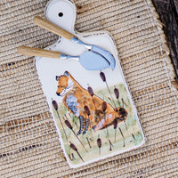Wildlife Fox Small Cheese Board