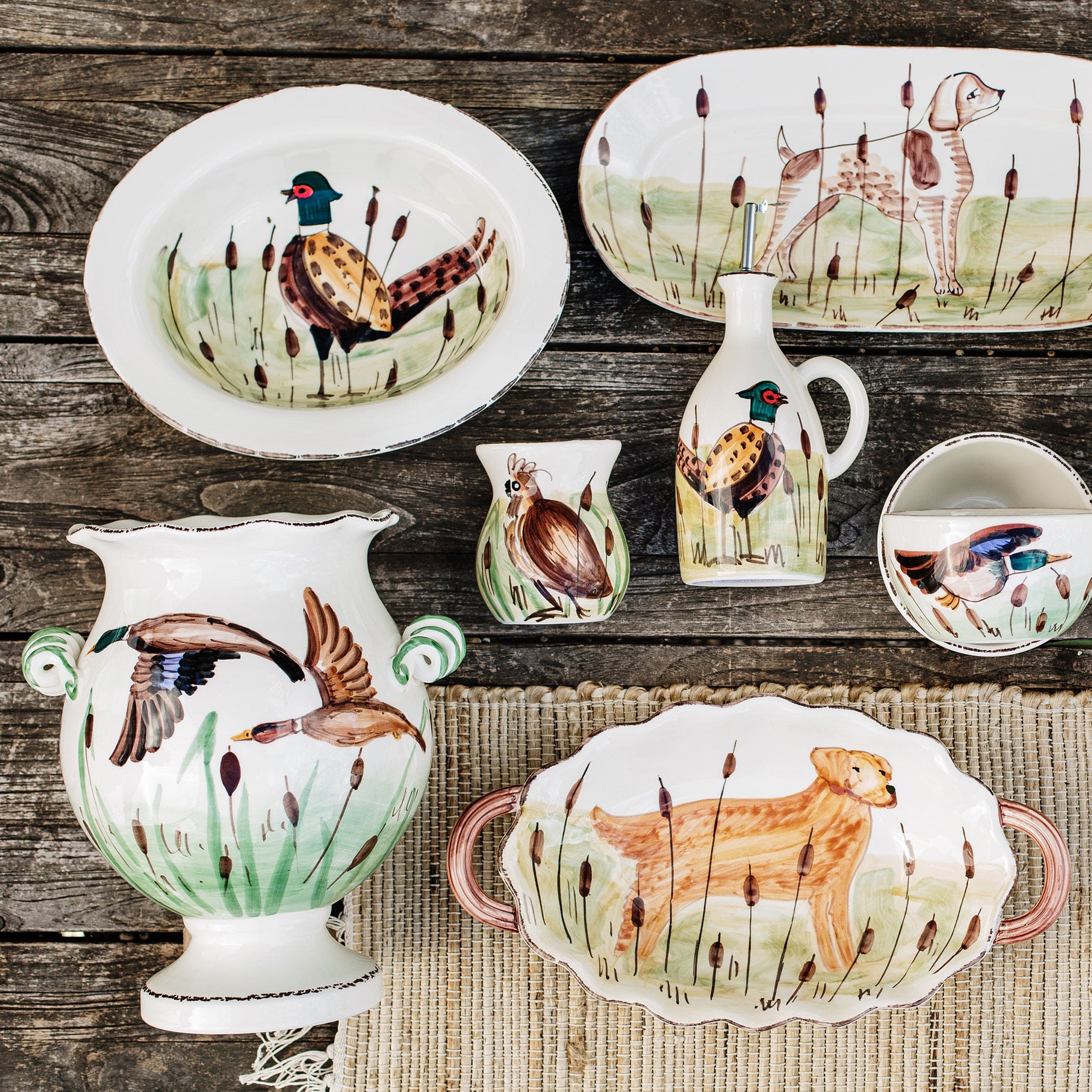 Vietri Wildlife Mallard Cachepot - Thumbnail 4