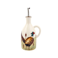 Wildlife Pheasant Handled Olive Oil Bottle