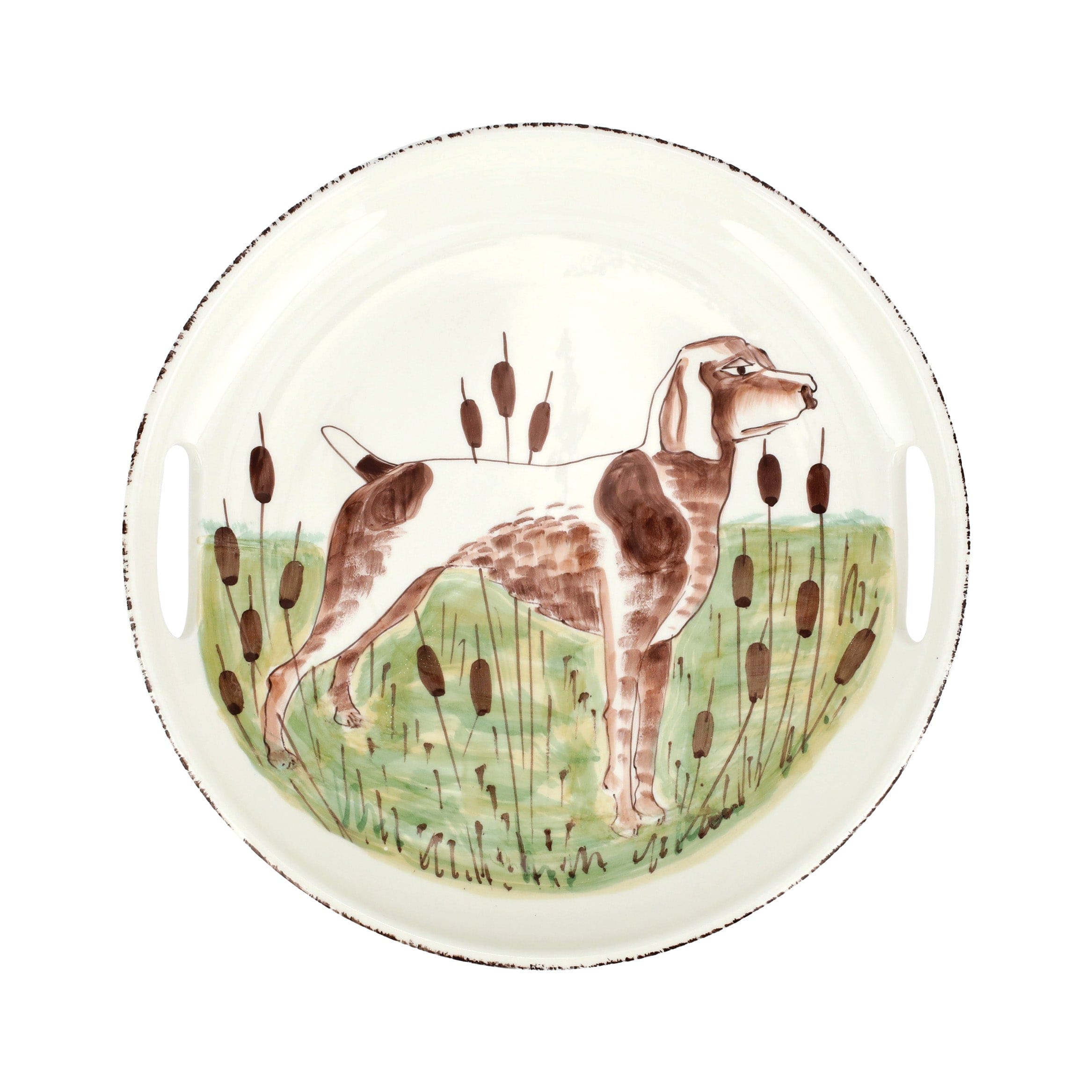 Vietri Wildlife Spaniel Tray - Thumbnail 2