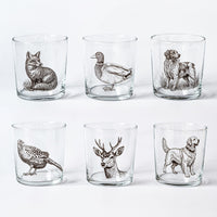 Wildlife Assorted Tumblers - Set of 6