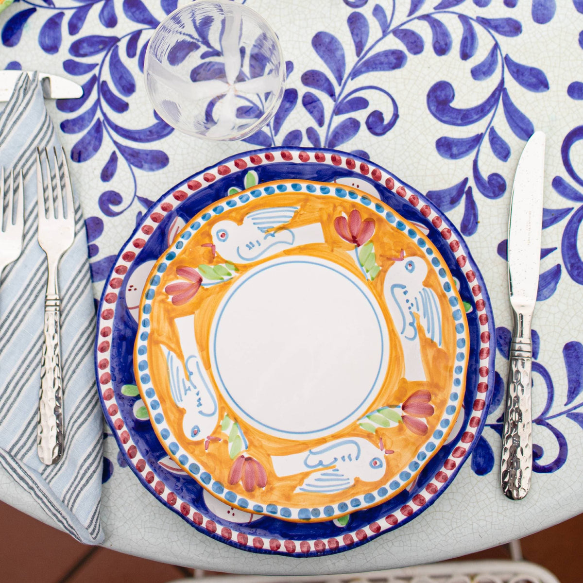 Campagna Uccello Salad Plate
