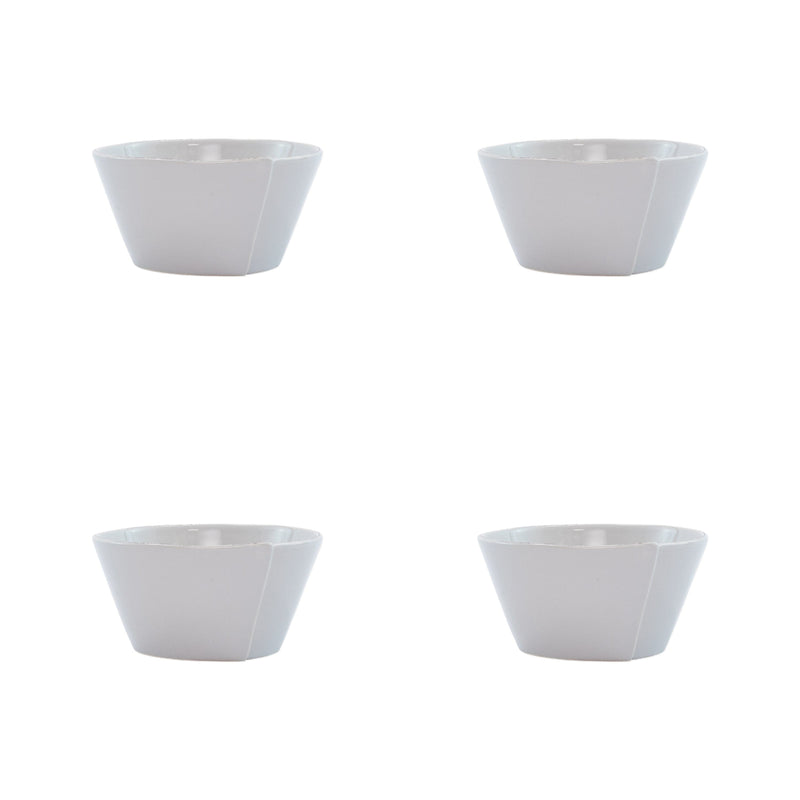 Lastra Light Gray Stacking Cereal Bowl - Set of 4