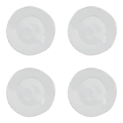 Lastra Light Gray European Dinner Plate - Set of 4