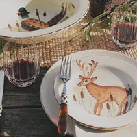 Wildlife Black Hunting Dog Mug by VIETRI