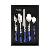 Aladdin Antique Blue Five-Piece Place Setting - Set of 4