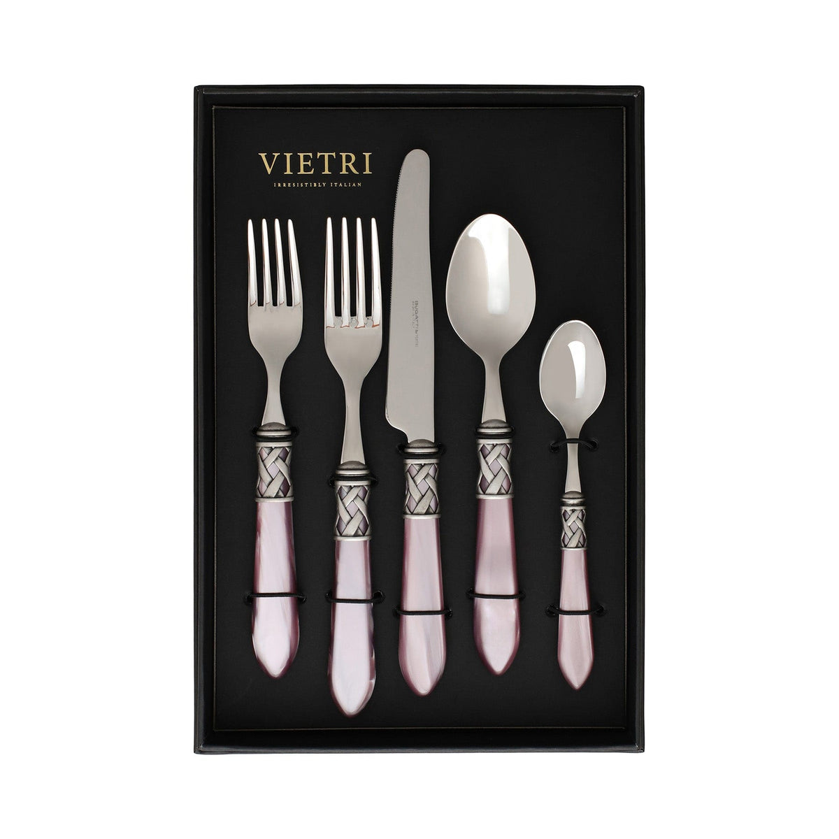Aladdin Antique Lilac Five-Piece Place Setting - Set of 4
