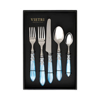 Aladdin Brilliant Light Blue Five-Piece Place Setting - Set of 4