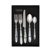 Aladdin Brilliant Light Gray Five-Piece Place Setting  Set of 4