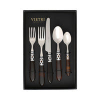 Aladdin Brilliant Tortoiseshell Five-Piece Place Setting  Set of 4