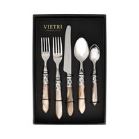 Aladdin Brilliant Taupe Five-Piece Place Setting  Set of 4
