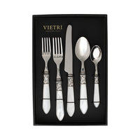 Aladdin Antique White Five-Piece Place Setting - Set of 4