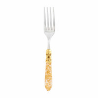 Aladdin Brilliant Gold Fleck Serving Fork by VIETRI