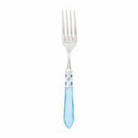 Aladdin Brilliant Light Blue Serving Fork by VIETRI