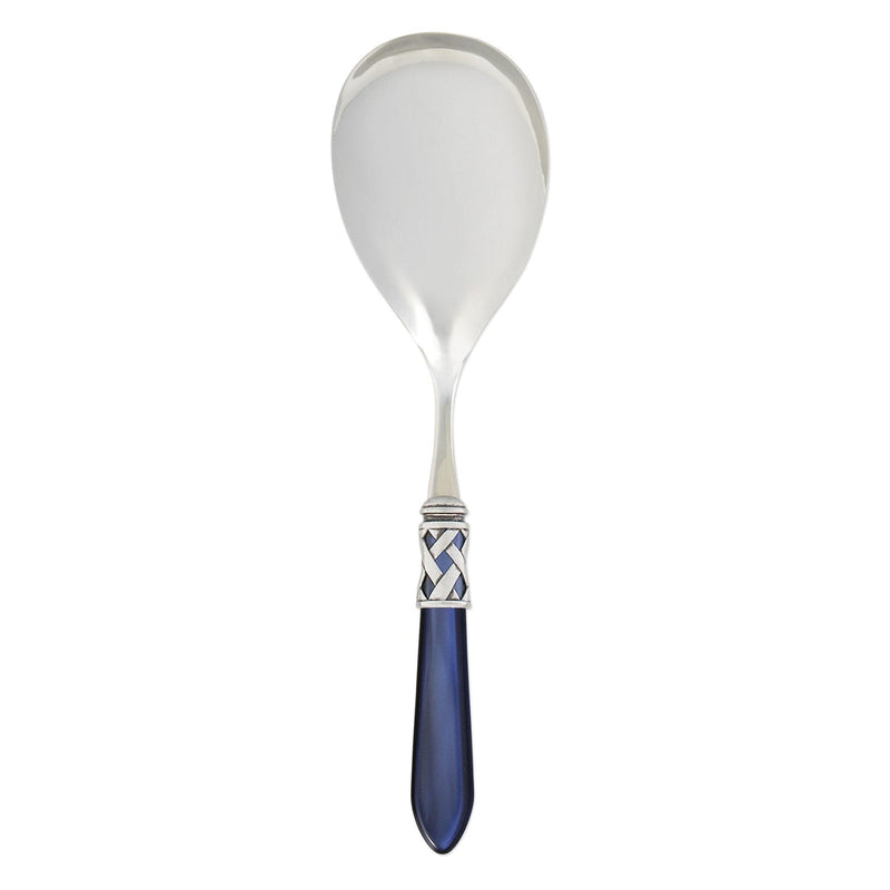 Aladdin Antique Blue Serving Spoon by VIETRI