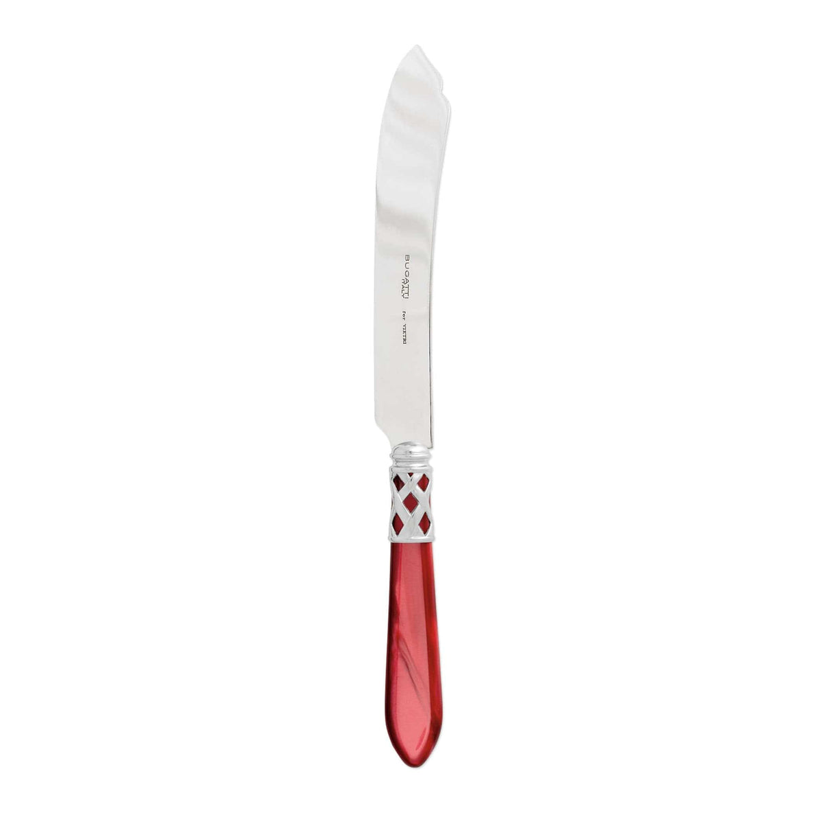 Aladdin Brilliant Red Cake Knife by VIETRI