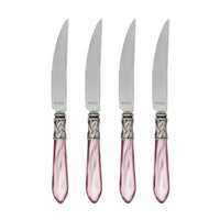 Aladdin Antique Lilac Steak Knives by VIETRI