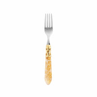 Aladdin Brilliant Gold Fleck Salad Fork by VIETRI