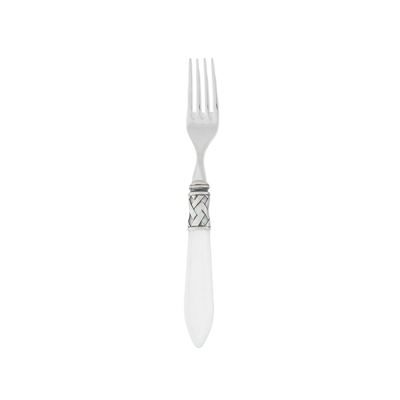 Aladdin Antique White Salad Fork by VIETRI