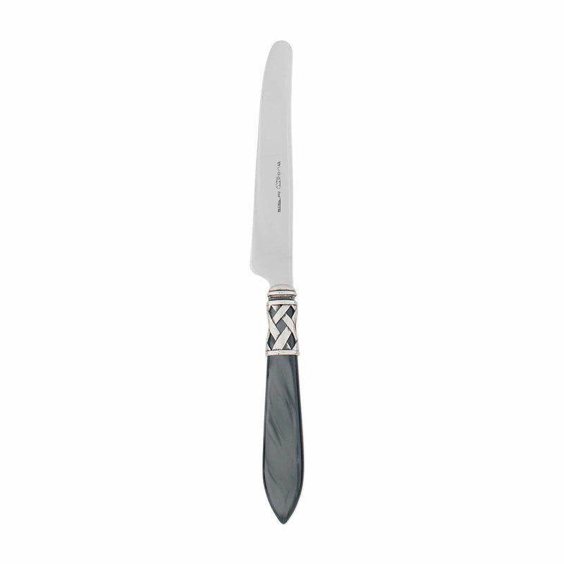 Aladdin Antique Charcoal Place Knife by VIETRI