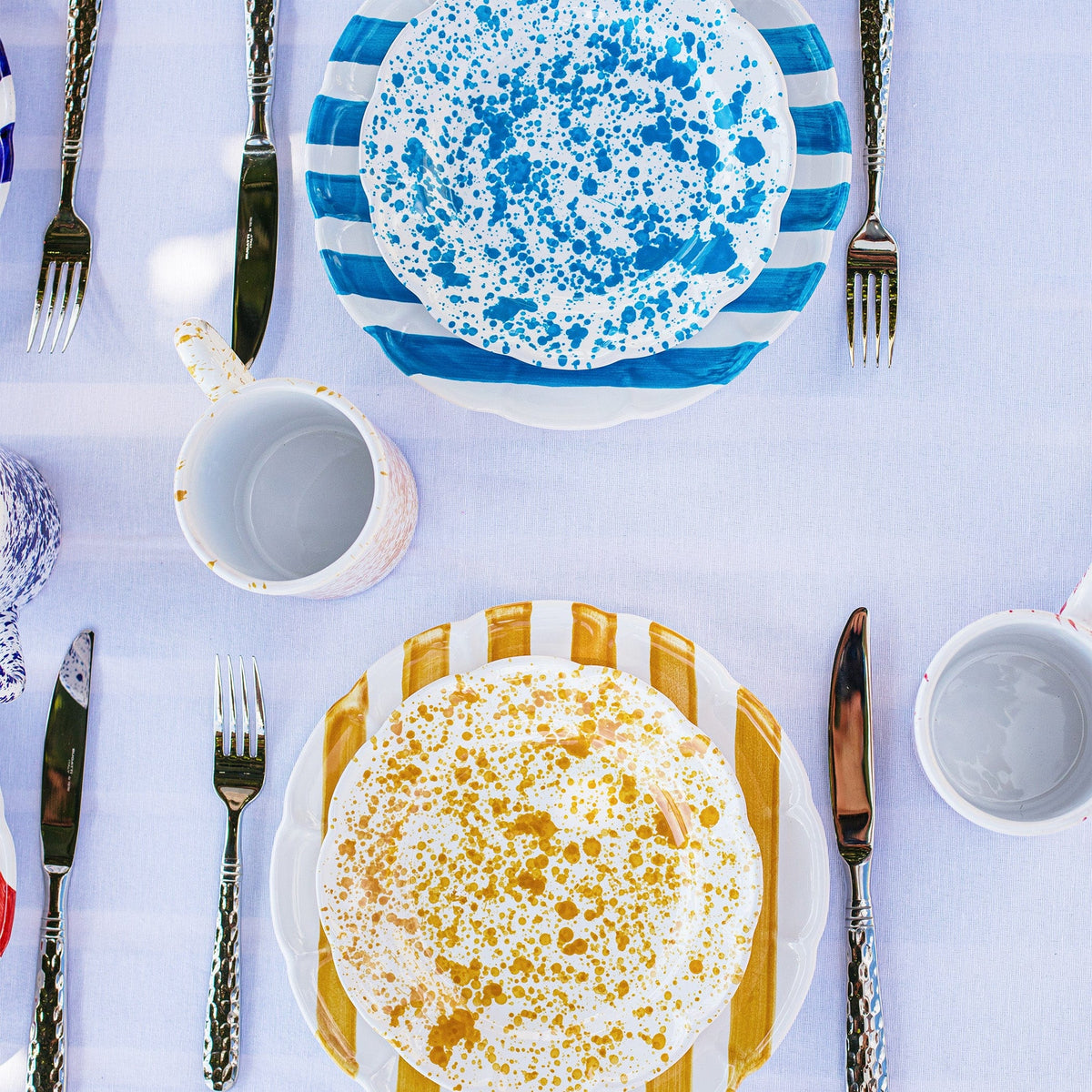 Amalfitana Stripe Dinner Plate