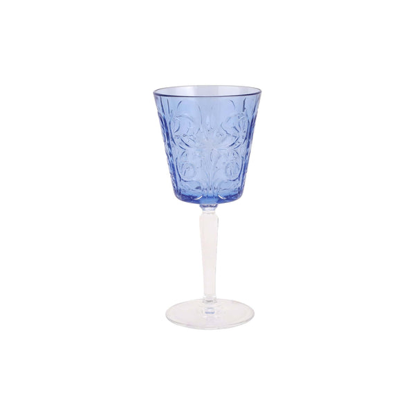 Barocco Cobalt Wine Glass