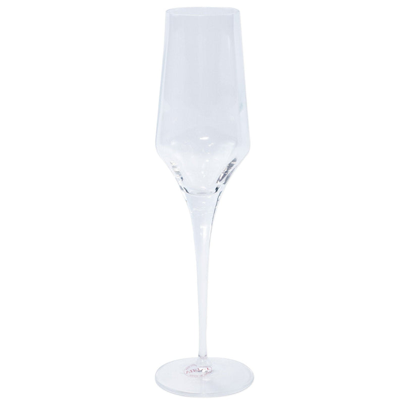 Contessa Clear Champagne Glass by VIETRI