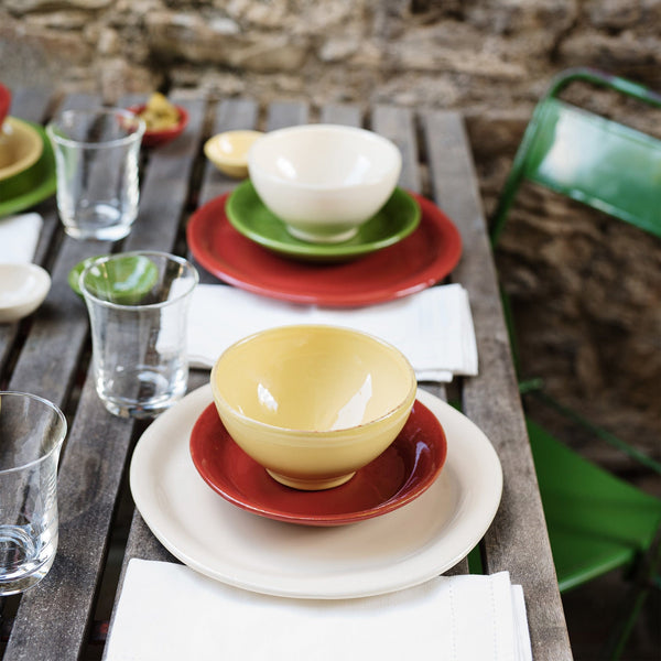 Cucina Fresca Crema Dinner Plate